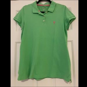 Lilly Pulitzer Island Polo in Green Size L